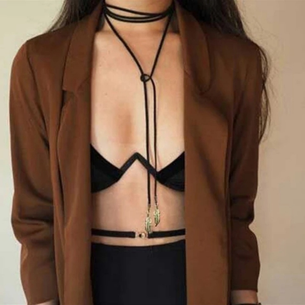 Faux Leather Versatile Choker
